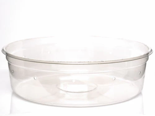 Deli Cup Vented WITH Lid Super Clear 6.75", 10-Pack - Bild 2