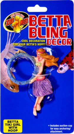 Zoo Med Betta Bling, Tiki Girl with Hoop - Bild 2