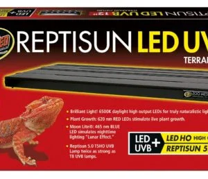 Zoo Med ReptiSun LED + UVB Terrarium Hood