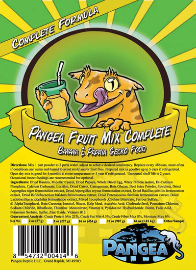 Pangea Fruit Mix™ Banana Papaya Complete Gecko Diet - yellow - Bild 2