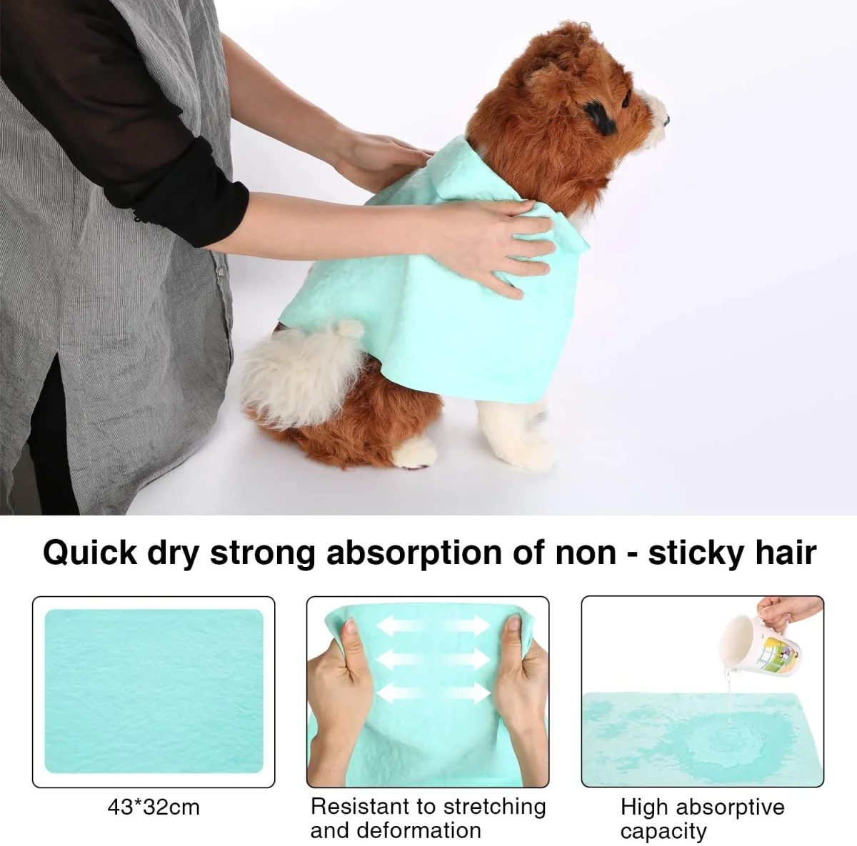 Ownpets 2 In 1 Pet Hair Dryer, Portable Pet Grooming Blower for Dogs & Cats - Bild 6