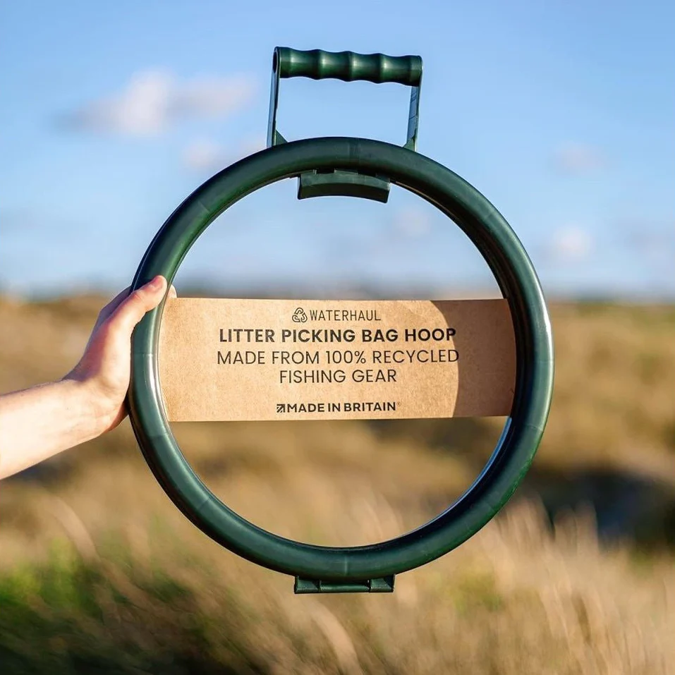 Waterhaul Ocean Positive Recycled Litter Picking Bag Hoop
