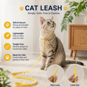 Cat Harness Paw Print