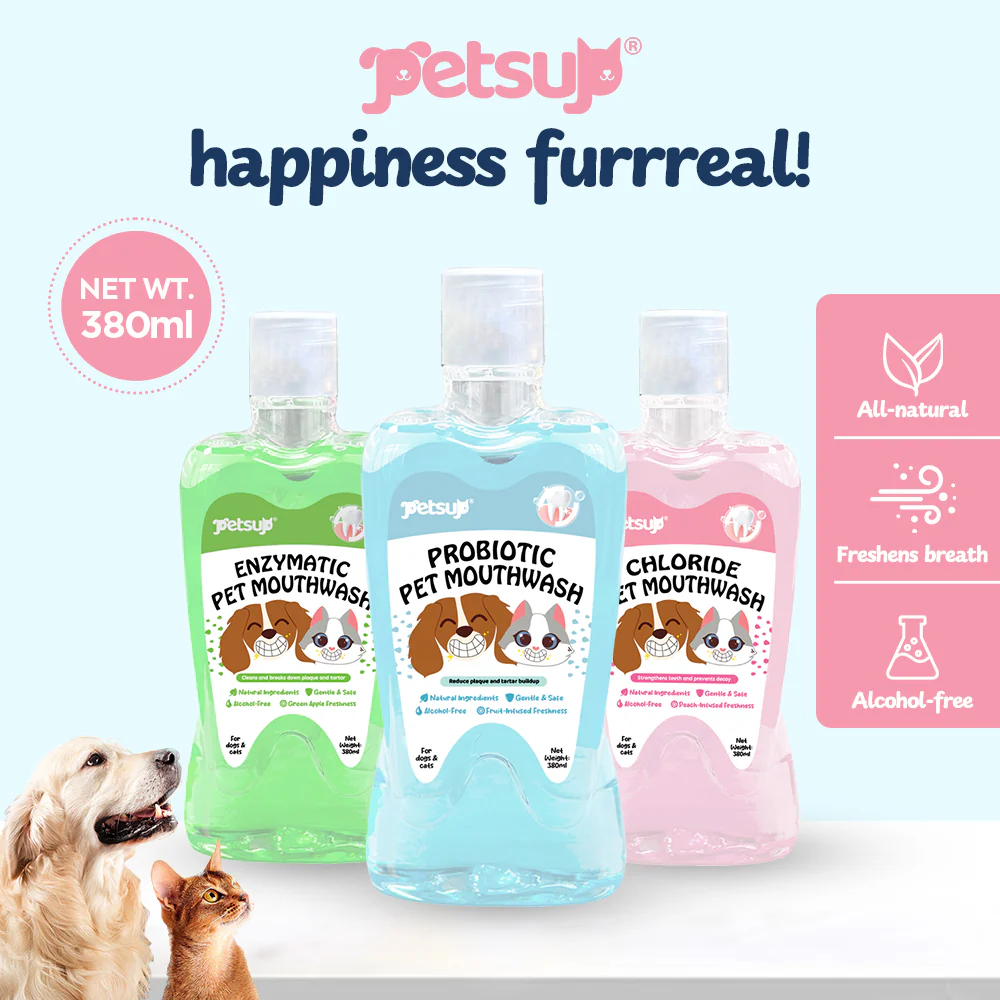 Petsup Organic Pet Mouthwash 380ml Probiotic Oral Care Fresh Breath Remove Tartar Cleaning Teeth for Cats and Dogs - Bild 2