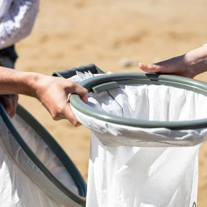 Waterhaul Ocean Positive Recycled Litter Picking Bag Hoop - Bild 3