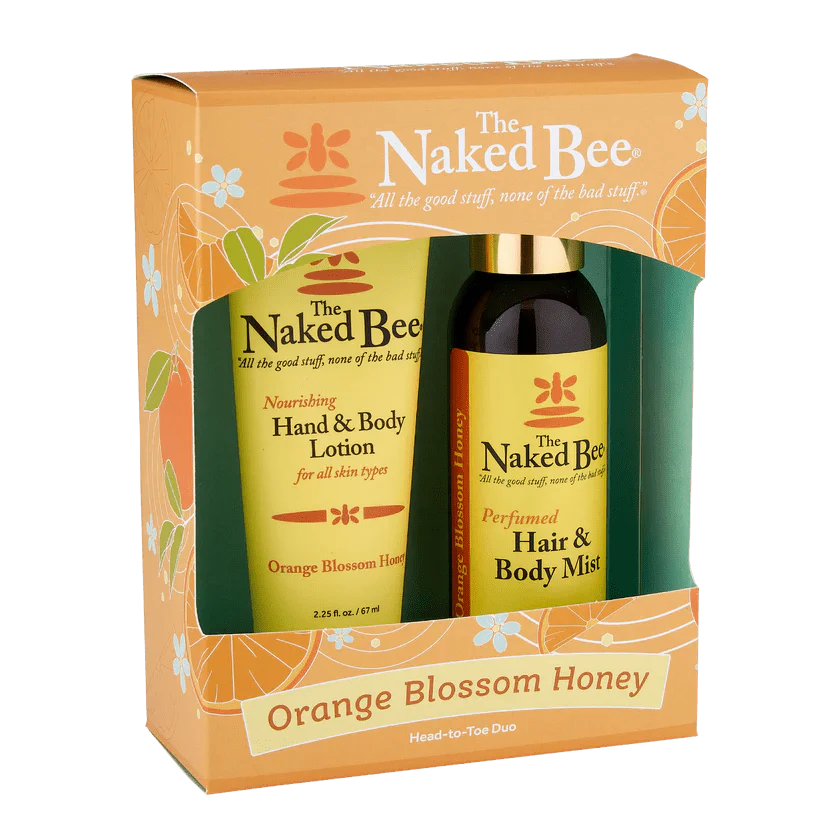 The Naked Bee Orange Blossom Honey Head to Toe Duo Gift Set - Bild 2