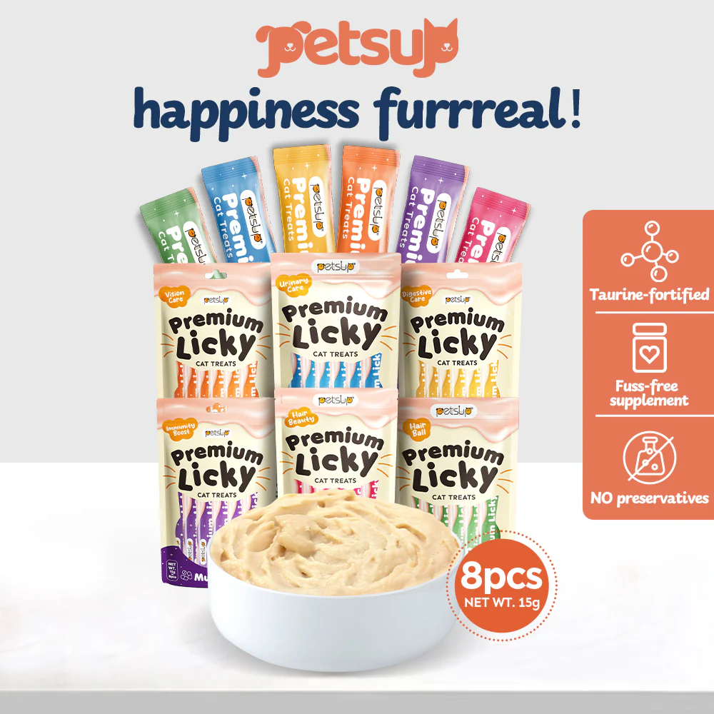 Petsup Cat Wet Food Premium Licky – Fish Oil & Taurine-Infused Wet Treats Supports Urinary Tract Health & Easy Digestion No Artificial Additives Soft & Creamy Snack for Cats & Kittens - Bild 2