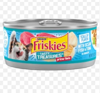 Friskies Tin Adult Tasty Treasures with Ocean Fish & Tuna in Sauce - Bild 2