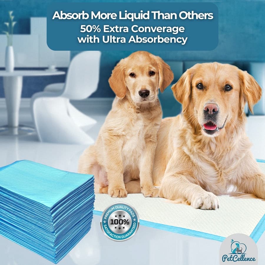 PetCellence Extra Large Puppy Pads 40 Pack | Toilet Training For Pet Dogs - Bild 3
