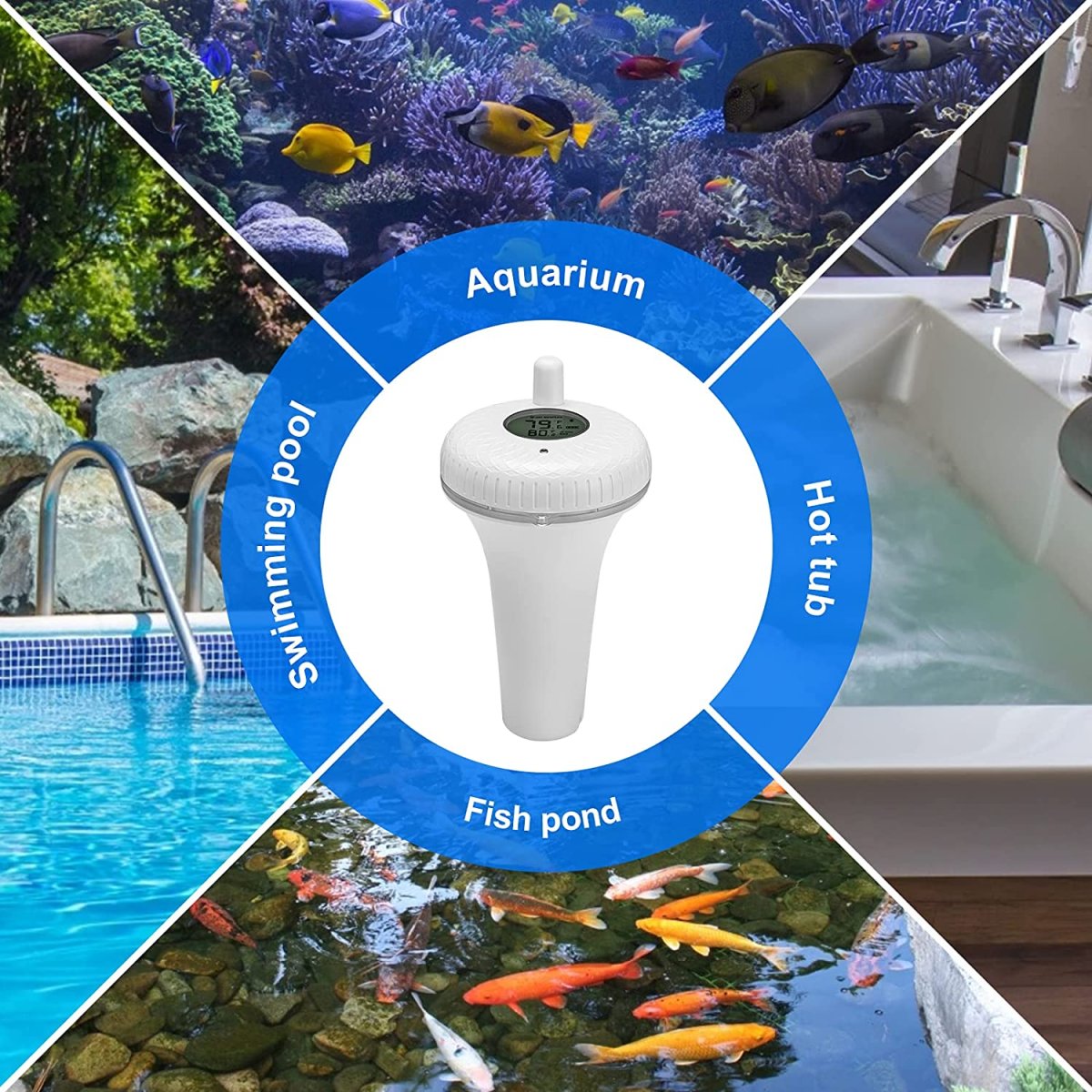 Bluetooth Pool Thermometer IBS-P01B - Bild 9