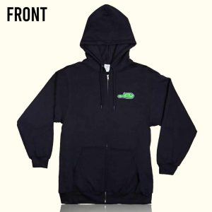 Green Puffer Hoodie