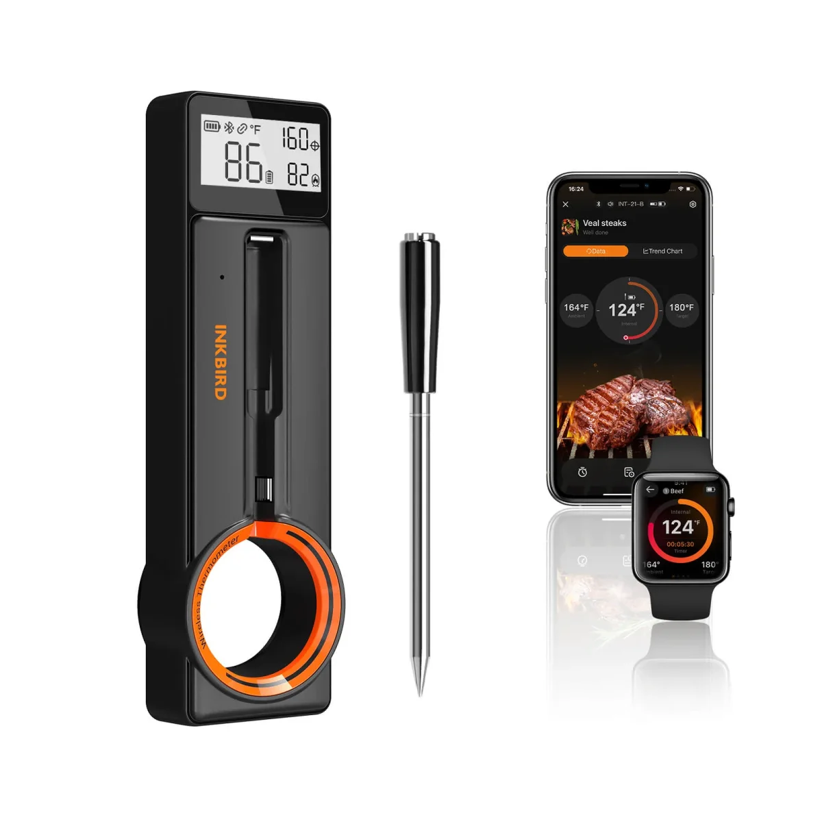 Bluetooth Meat Thermometer INT-21-B - Bild 3