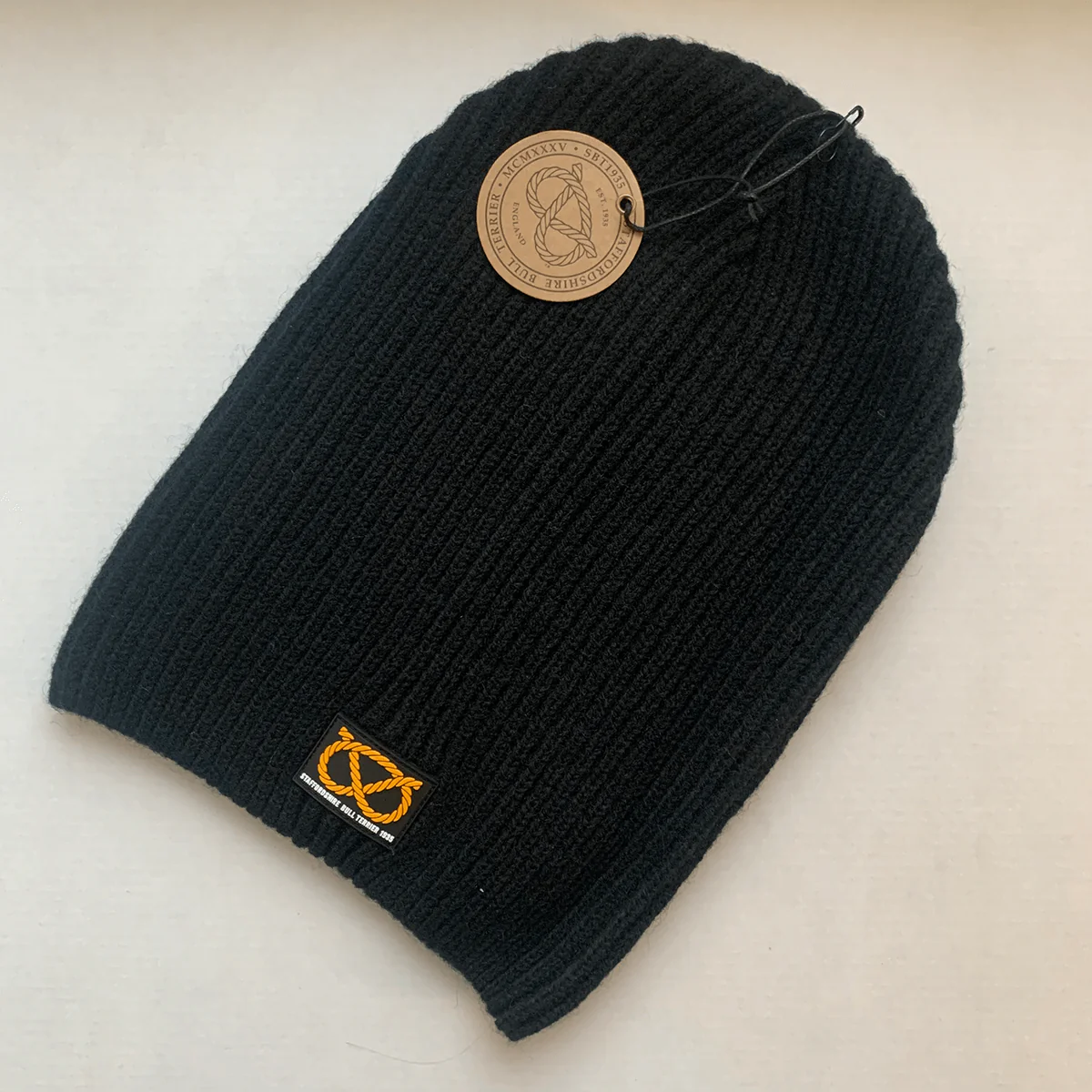 Staffordshire Bull Terrier 1935® Beanie - Knitted - Black - Bild 2