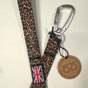 Staffordshire Bull Terrier 1935® Nylon Leash - Leopard - Carabiner