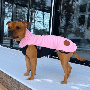 Staffordshire Bull Terrier 1935® Fleece Coat - Pink